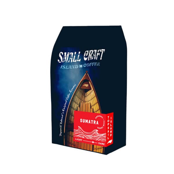 Small Craft Sumatra Coffee - Side - Topsail Island NC